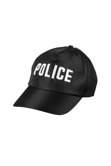Godan Czapka z daszkiem Policja czarna