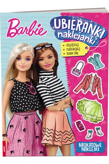 Barbie. Ubieranki naklejanki