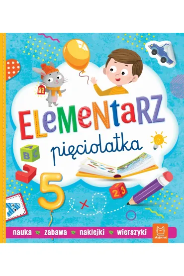 Elementarz pi�ciolatka. Nauka. Zabawa. Naklejki - Anna Podg�rska