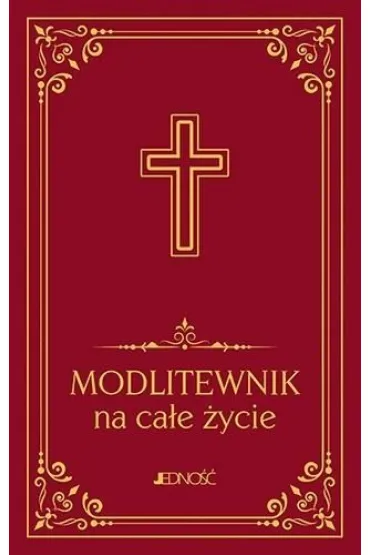 Modlitewnik na ca�e �ycie bordo DL - Hubert Wo��cewicz