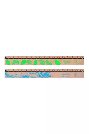 Herlitz Linijka drewniana Greenline 30 cm