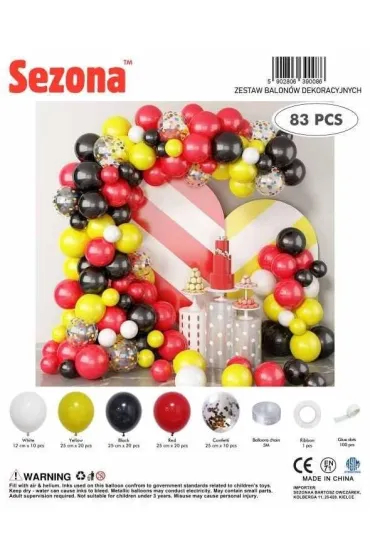 Balony 83 szt