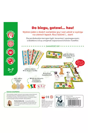 Gra edukacyjna Biegnij, piesku!