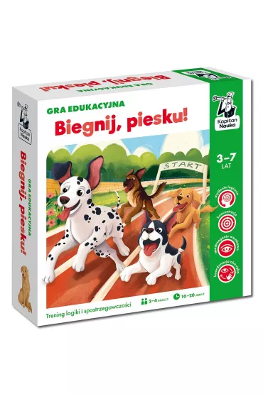 Gra edukacyjna Biegnij, piesku!