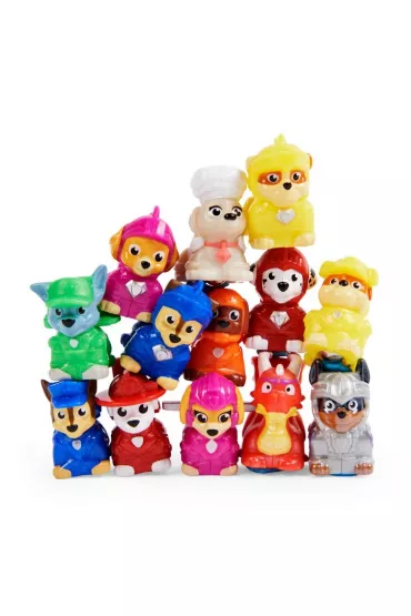 PROMO PAW PATROL Psi Patrol: Odwani Rycerze Mini Figurki, p24 6062143 Spin Master MIX cena za 1 szt