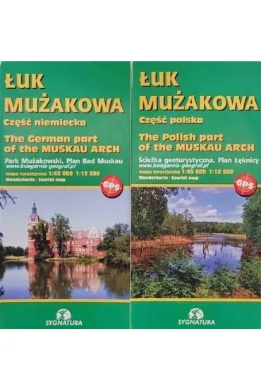 Mapa - �uk Mu�akowa cz. polska i niemiecka