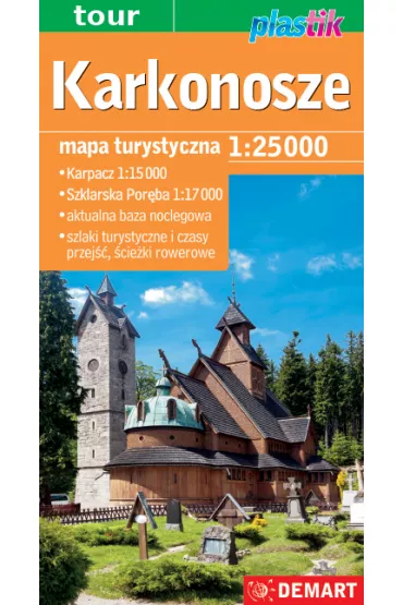 Karkonosze. Mapa turystyczna