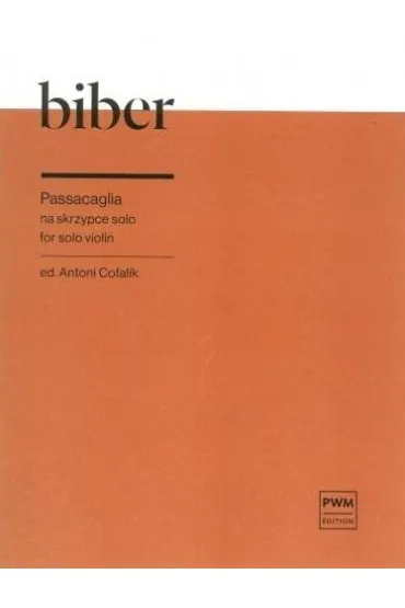 Passacaglia na skrzypce solo PWM - Heinrich Ignaz Biber