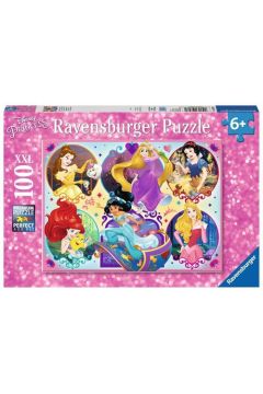 Puzzle XXL 100 el. Disney Ksiniczki - Bd silny Ravensburger