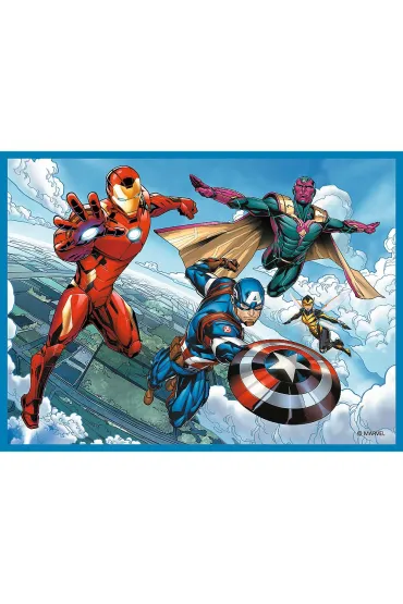 Puzzle + Memos 2w1 (24+30+48 el.) Bohaterowie w akcji Trefl