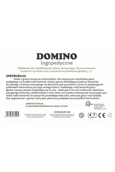 Domino logopedyczne mix Abino