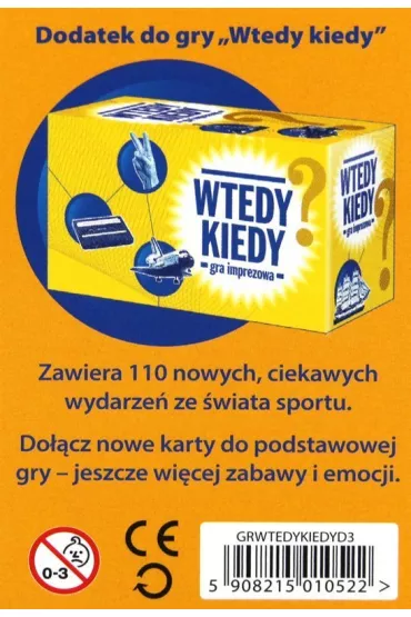 Wtedy Kiedy dodatek Sportowe Emocje Egmont