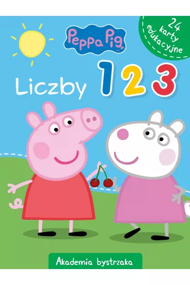 Peppa Pig. Akademia Bystrzaka. Liczby 1, 2, 3 - Monika Kiersnowska