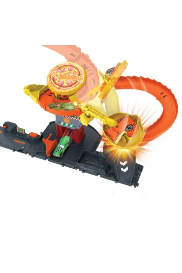 Hot Wheels. City Odjazdowa pizza - Atak kobry Mattel