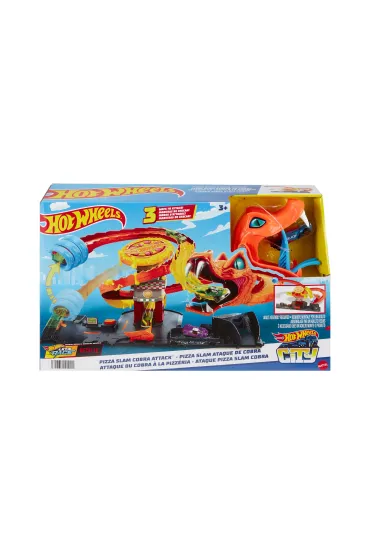Hot Wheels. City Odjazdowa pizza - Atak kobry Mattel