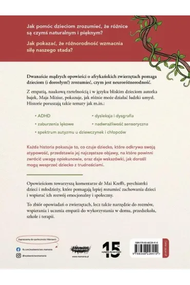Kraina neuror�norodno�ci. Bajki i �wiczenia, kt�re doceniaj� r�nice i wzmacniaj� poczucie wsp�lnoty - Maja  Krefft, Maja  Miziur