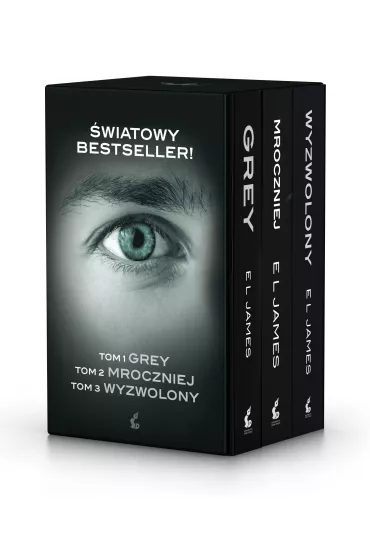 Pakiet: Grey, Mroczniej, Wyzwolony - E. L. James