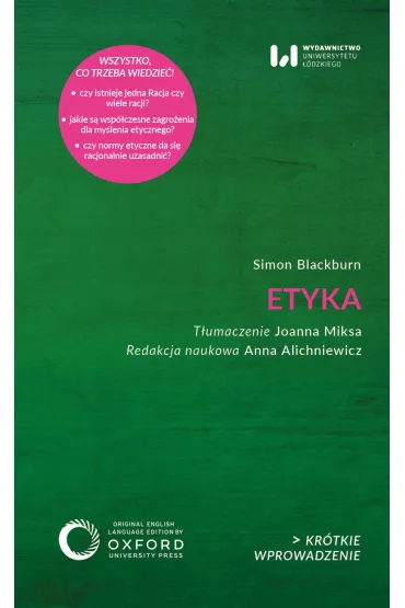 Etyka - Simon Blackburn