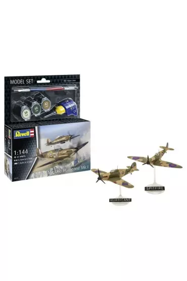 Model Set Spitfire Mk.Ia & Hurricane Mk.I Revell