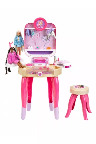Toaletka Barbie z lamp� do paznokci hybrydowych Klein Trefl