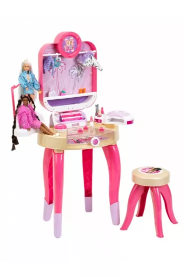 Toaletka Barbie z lamp� do paznokci hybrydowych Klein Trefl