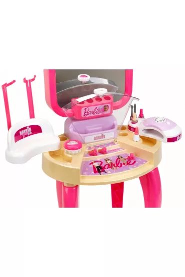 Toaletka Barbie z lamp� do paznokci hybrydowych Klein Trefl