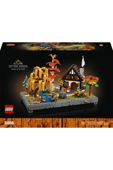 LEGO Icons Jesienny ogr�d z chatk� 11372