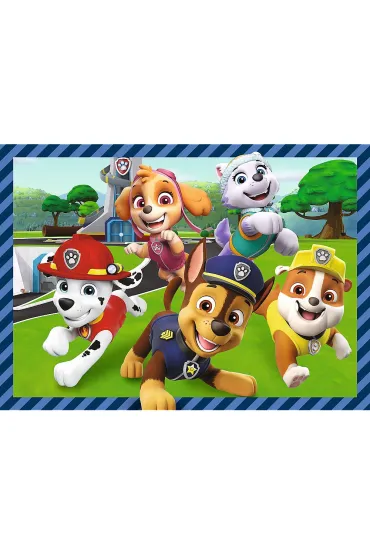 Puzzle 4w1 - Psie sprawy (35+48+54+70 el.) Trefl