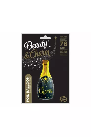 Godan Balon foliowy Szampan Party 76cm