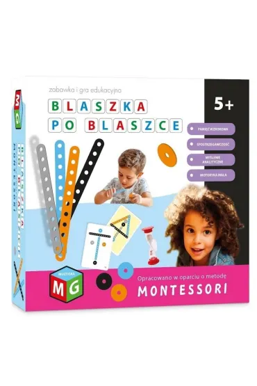 Blaszka po blaszce - gra edukacyjna Montessori Multigra