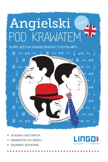 Angielski pod krawatem ksi��ka + CD - Gabriela Oberda