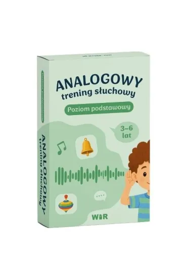 Analogowy trening s�uchowy. Poziom podstawowy 3-6 lat - Agnieszka Bala