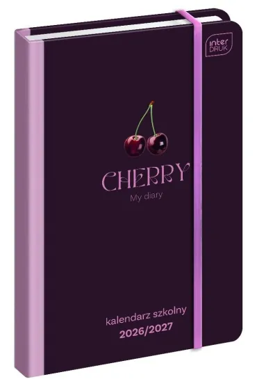 Interdruk Kalendarz szkolny 2026/27 A6 Cherry