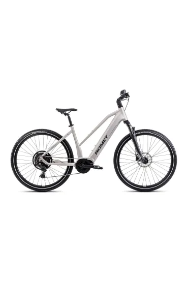 Romet Rower elektryczny E-ORKAN D 2.0 725WH srebrny 17 M