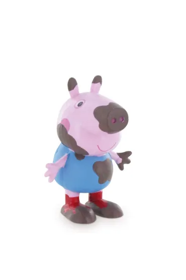 COMANSI figurka �winka Peppa - George on the mud Y99688