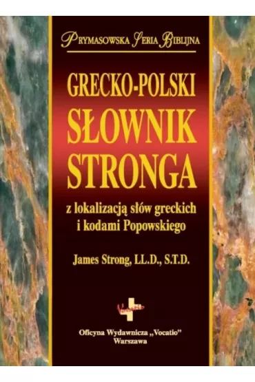 S�ownik Stronga - Grecko-polski - S T D, James Strong