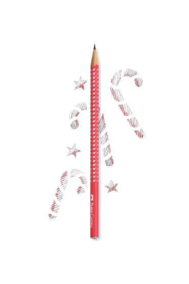 Faber-Castell O��wek Sparkle Pearl Candycane Red