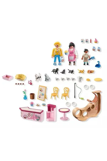 Playmobil My Life Kocia kawiarnia 71744