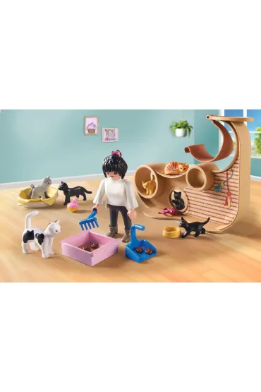Playmobil My Life Kocia kawiarnia 71744