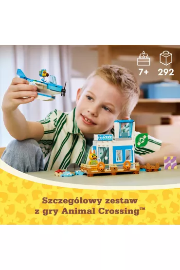 LEGO Animal Crossing Lot z Dodo Airlines 77051
