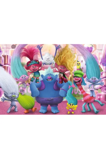 Puzzle maxi 24 el. W �wiecie Trolli Trefl