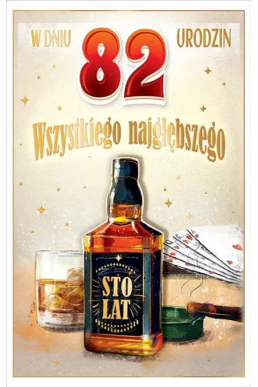 AbCard Kartka okoliczno�ciowa Urodziny (wymienne cyfry)