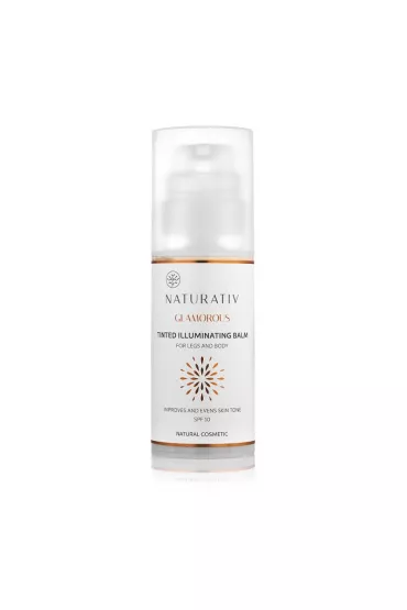 Naturativ Koloryzuj�co-roz�wietlaj�cy balsam do n�g i cia�a 100 ml