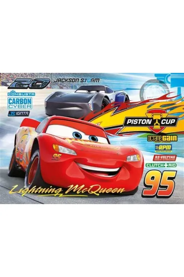 Puzzle 60 el. SuperColor. Cars Clementoni