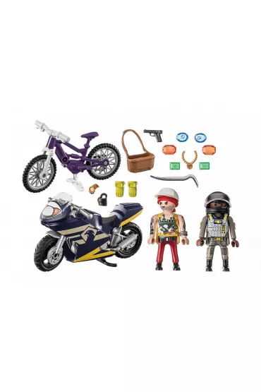 Playmobil City Action Starter Pack Jednostka specjalna ze z�odziejem bi�uterii 71255