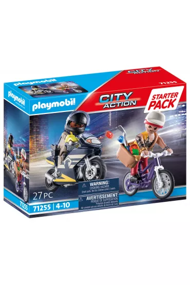 Playmobil City Action Starter Pack Jednostka specjalna ze z�odziejem bi�uterii 71255