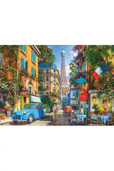 Puzzle 4000 el. Uliczka w Pary�u Educa