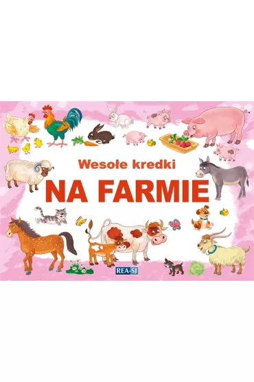 Na farmie. Weso�e kredki