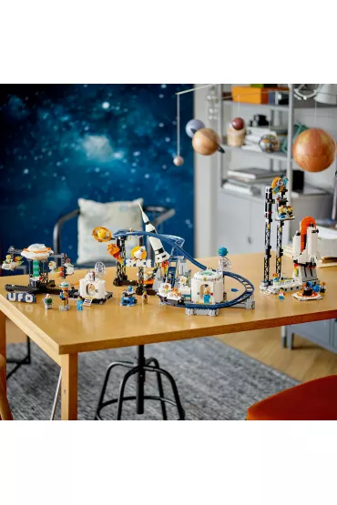 LEGO Creator 3 w 1 Kosmiczna kolejka grska 31142