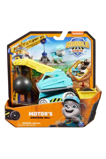 RUBBLE EKIPA POJAZD MOTOR S KULA 606965995 B/C2 Spin Master